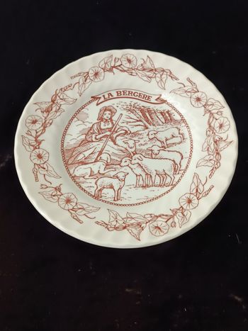 Assiette La Bergère