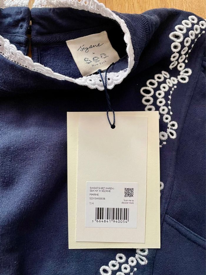 Sweat Sezane x Sea Karen T. M neuf - photo numéro 2