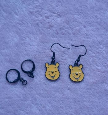 Boucles d'oreilles Winnie L'ourson Disney