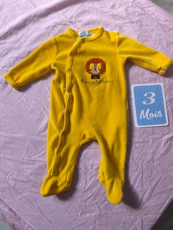 Pyjama "Mon petit lion"