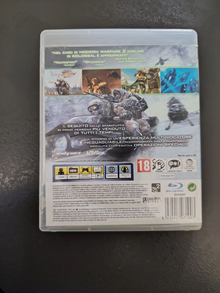 Call of duty modern warfare 2 ps3 - photo numéro 3