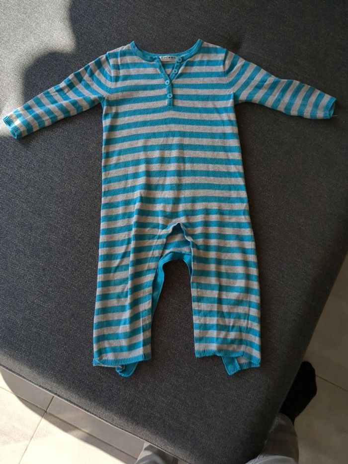 Lot de 6 pyjamas 1 pièce garçon 1 an - photo numéro 9