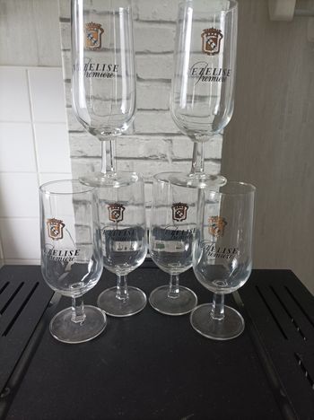 6 verres a bierre vezelise premiere