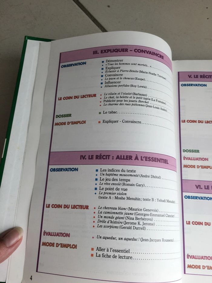 Livre Collection l’art de lire 5eme - photo numéro 5