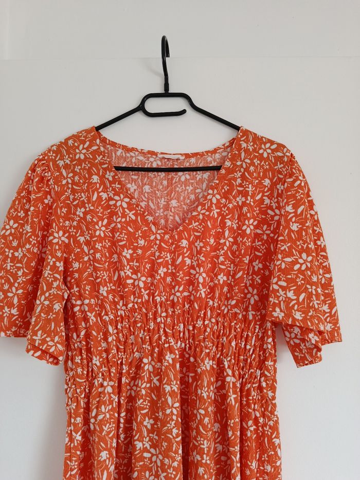 Robe orange Cache cache - photo numéro 2