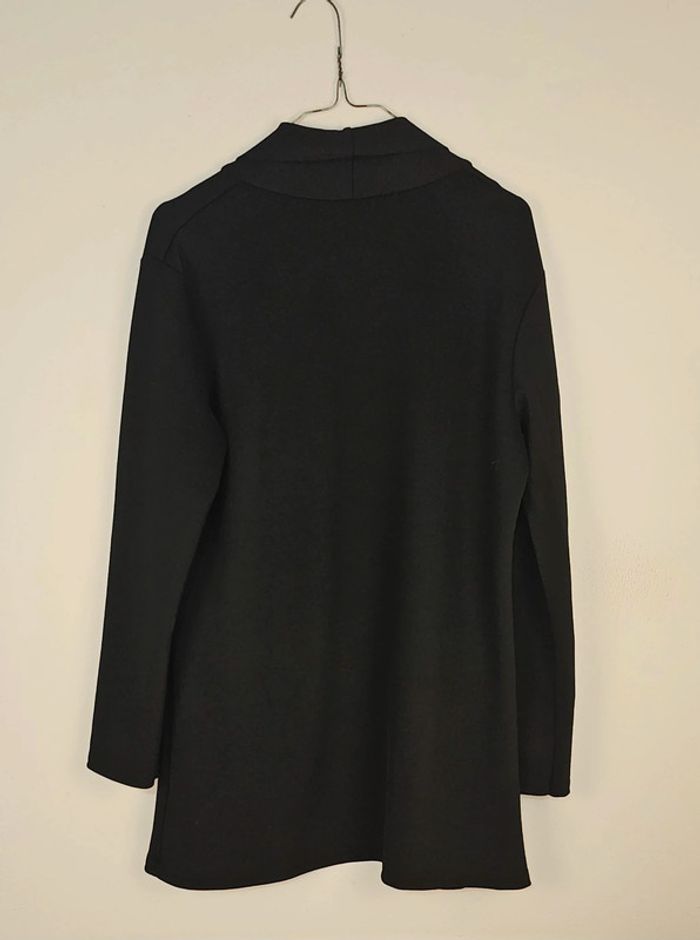 Veste mi-longue noire - photo numéro 3