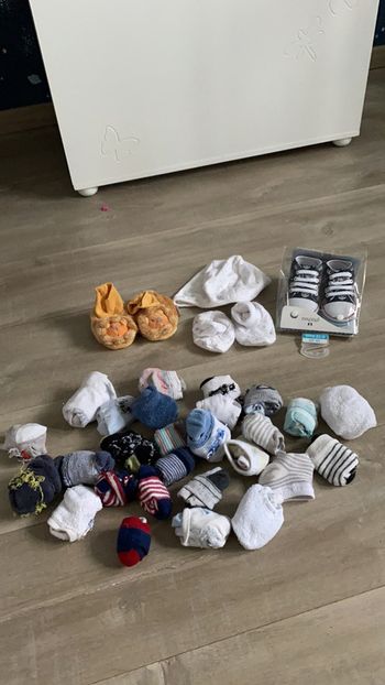 Lot chausson et chaussette