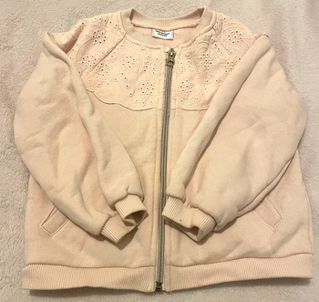 Veste rose brodée Tape à l’œil – 3 ans