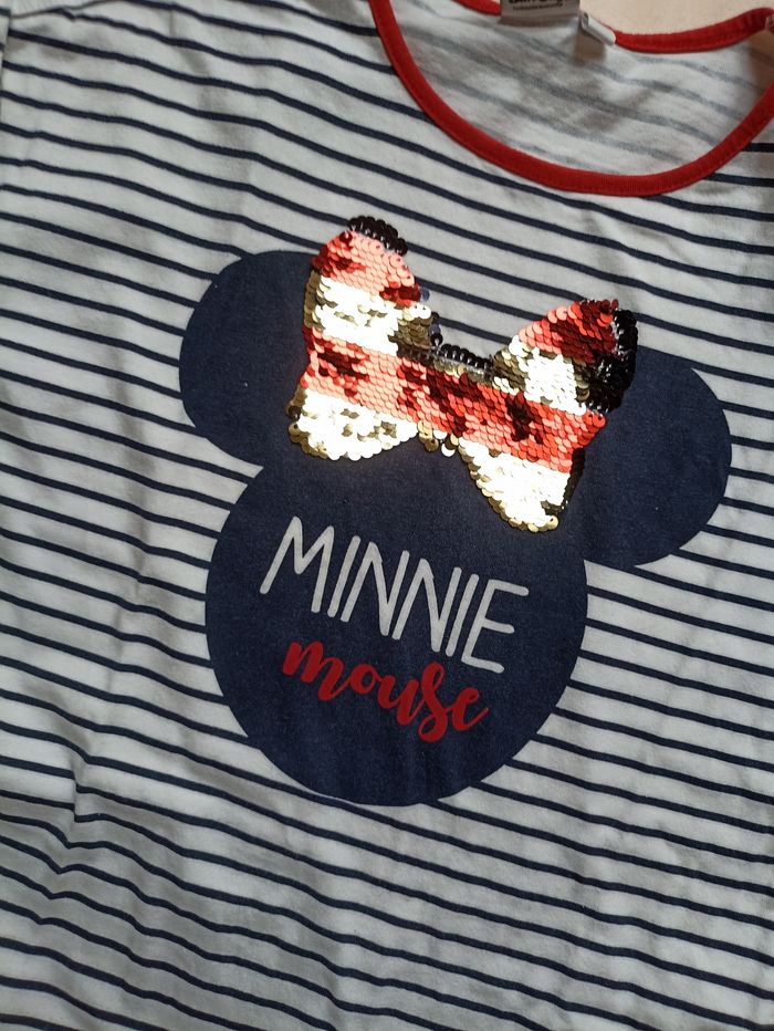 Robe été fille 10 ans Minnie manches courtes - photo numéro 4