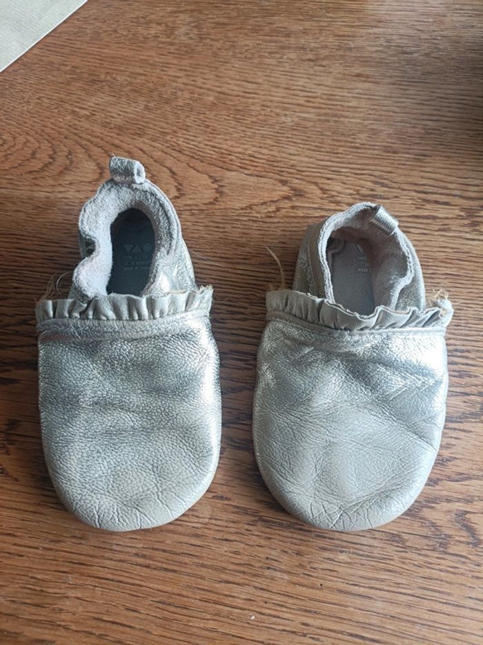 Chaussons tape a loeil