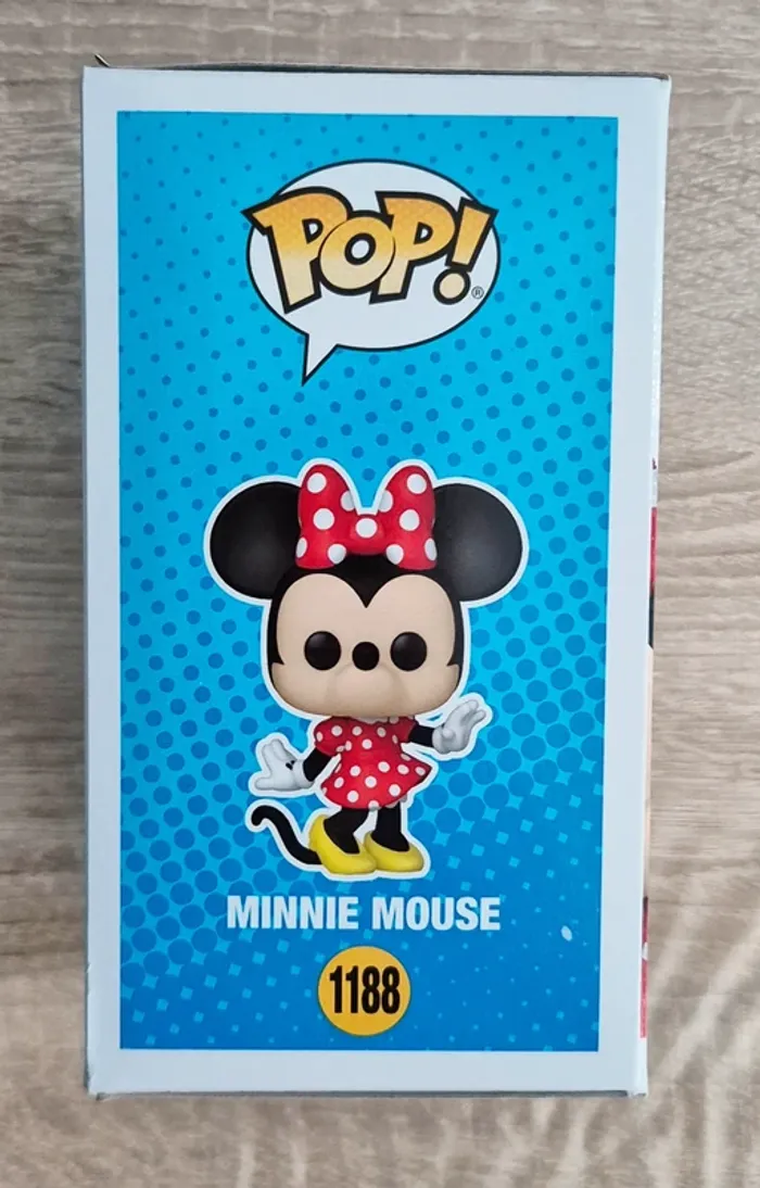 Figurine Pop Funko Disney : Minnie Mouse (Mickey and Friends) n°1188 - photo numéro 4