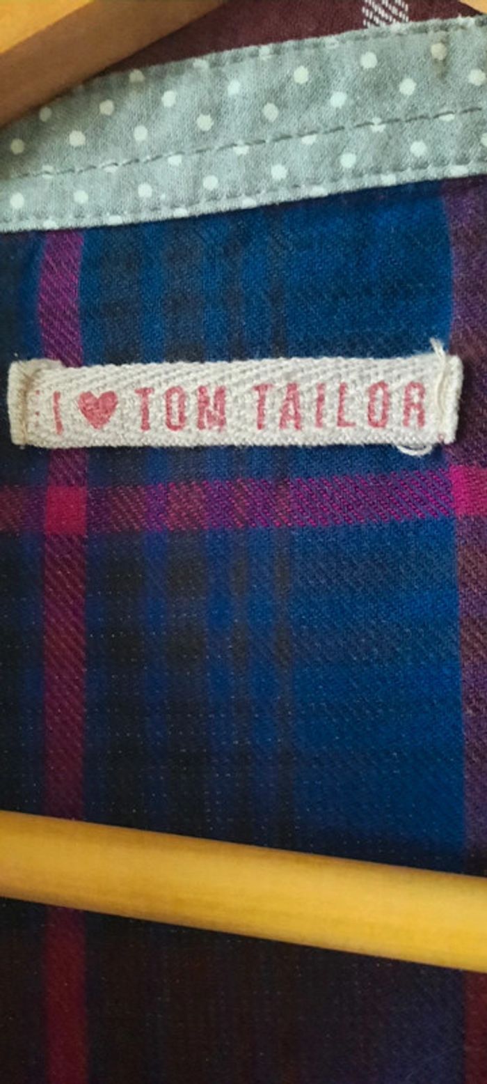Chemise manches longues fille 10 ans Tom Tailor - photo numéro 4