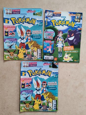 Lot de magazines Pokémon