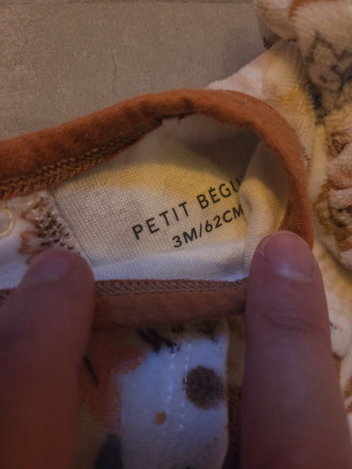 Lot de 2 pyjama petit beguin 3mois - photo numéro 6