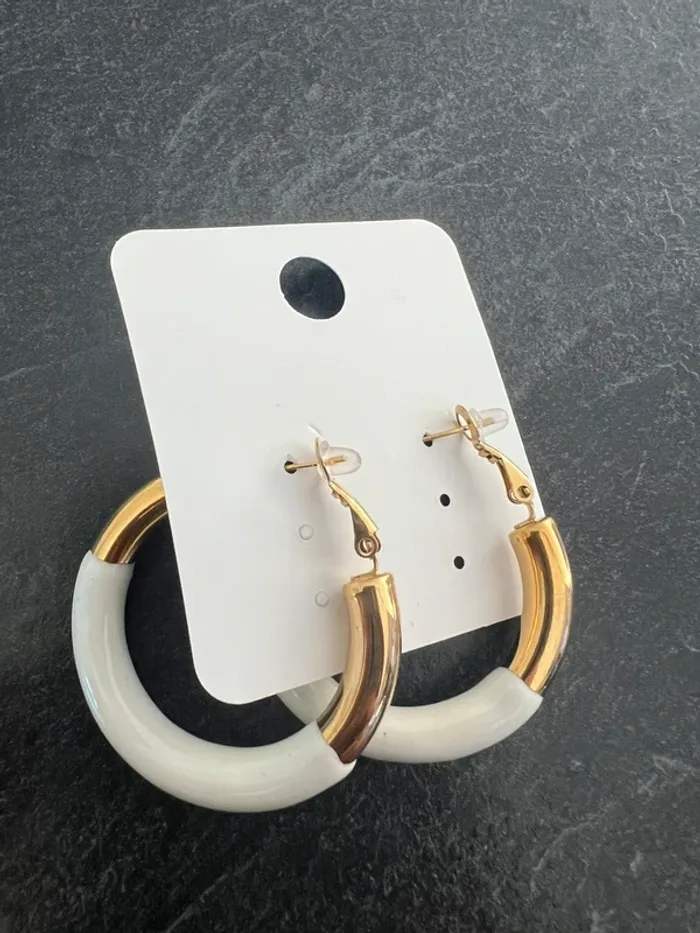 Boucles d’oreilles Stainless Steel - photo numéro 2