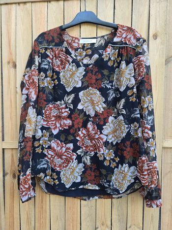 Blouse fleurie 🍒Promod🍒très bon état taille 38/40