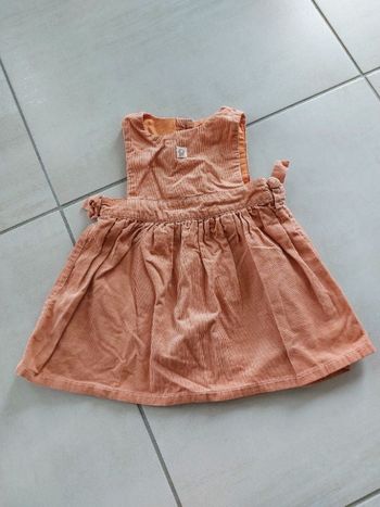 Robe velours 6 mois