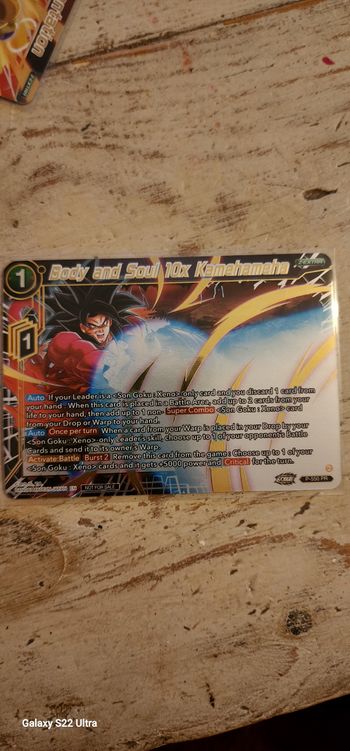 Carte dragon ball card game