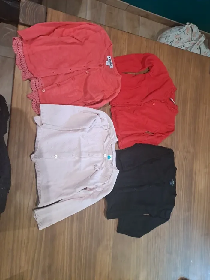 Lot de gilet 18mois