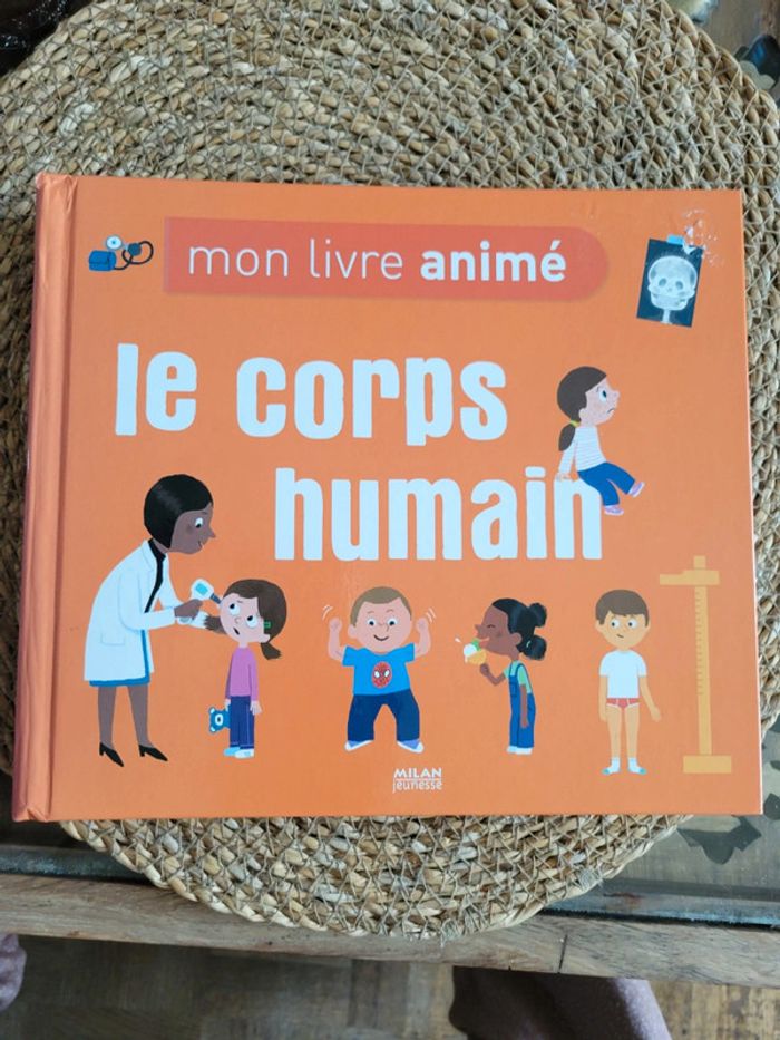Le corps humain. Livré animé