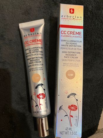 Cc crème erborian teinte clair 