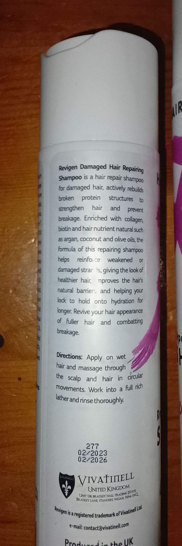 Shampoing  REVIGEN  pour cheveux sec lo - photo numéro 4