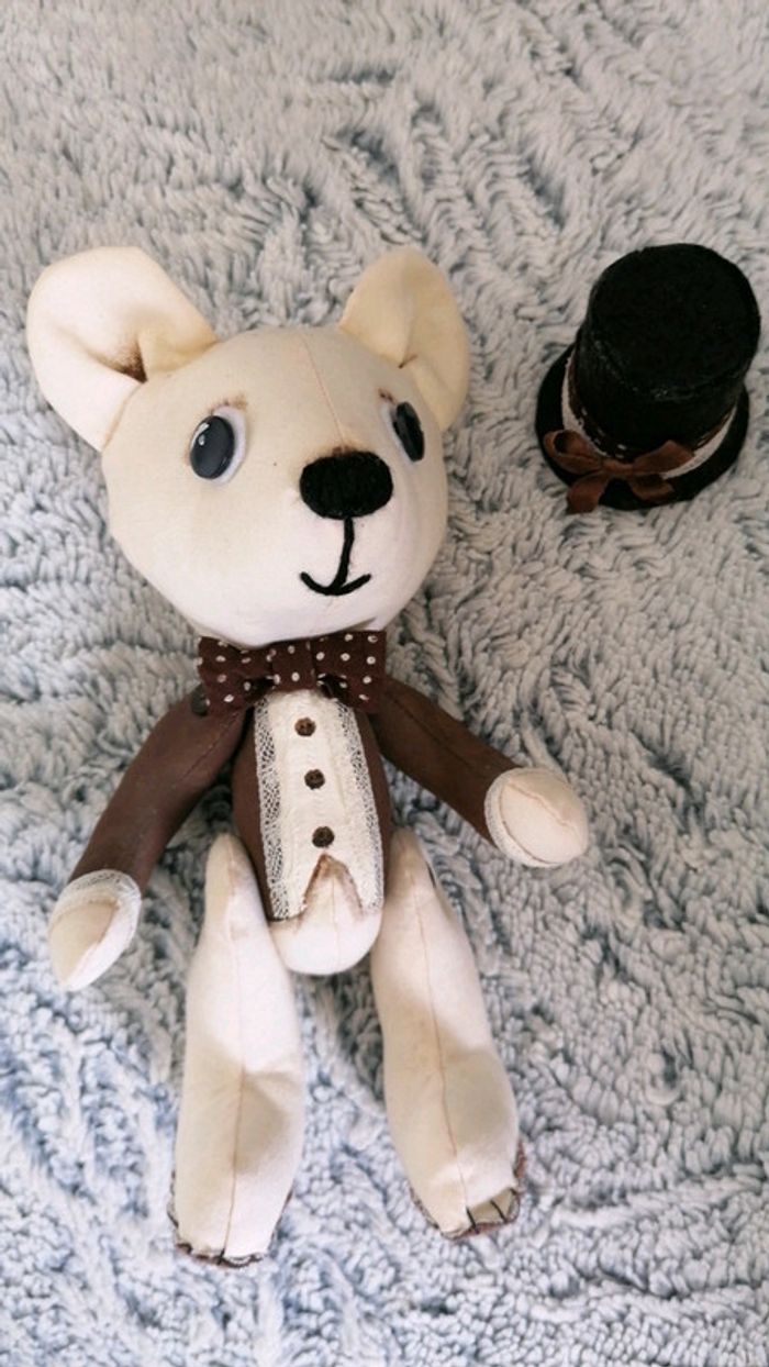 Peluches articulées fait main - photo numéro 3