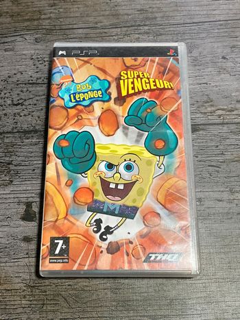 Bob l’éponge Super vengeur PSP complet Sony