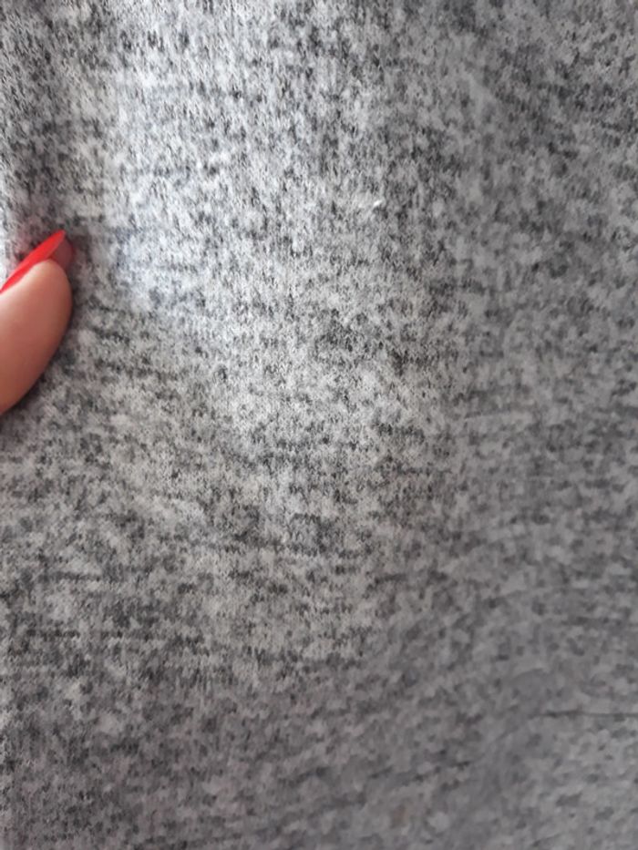 Robe grise d'hiver  douce. - photo numéro 4