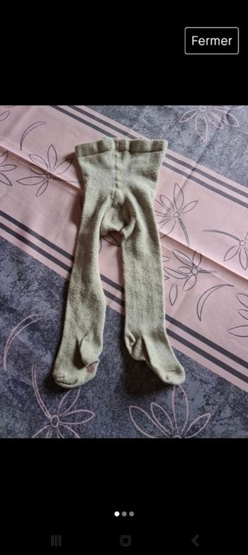 Paire de collants pointure 18/20