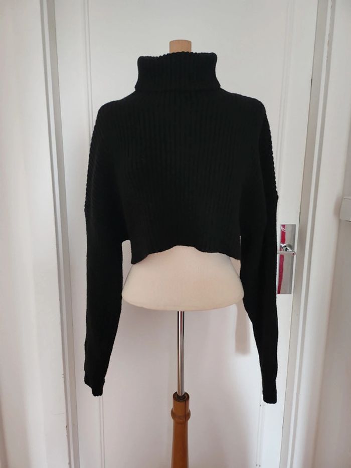 Pull col roulé court Zara - photo numéro 2