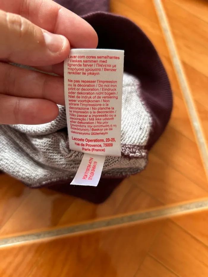 Veste Lacoste - photo numéro 5