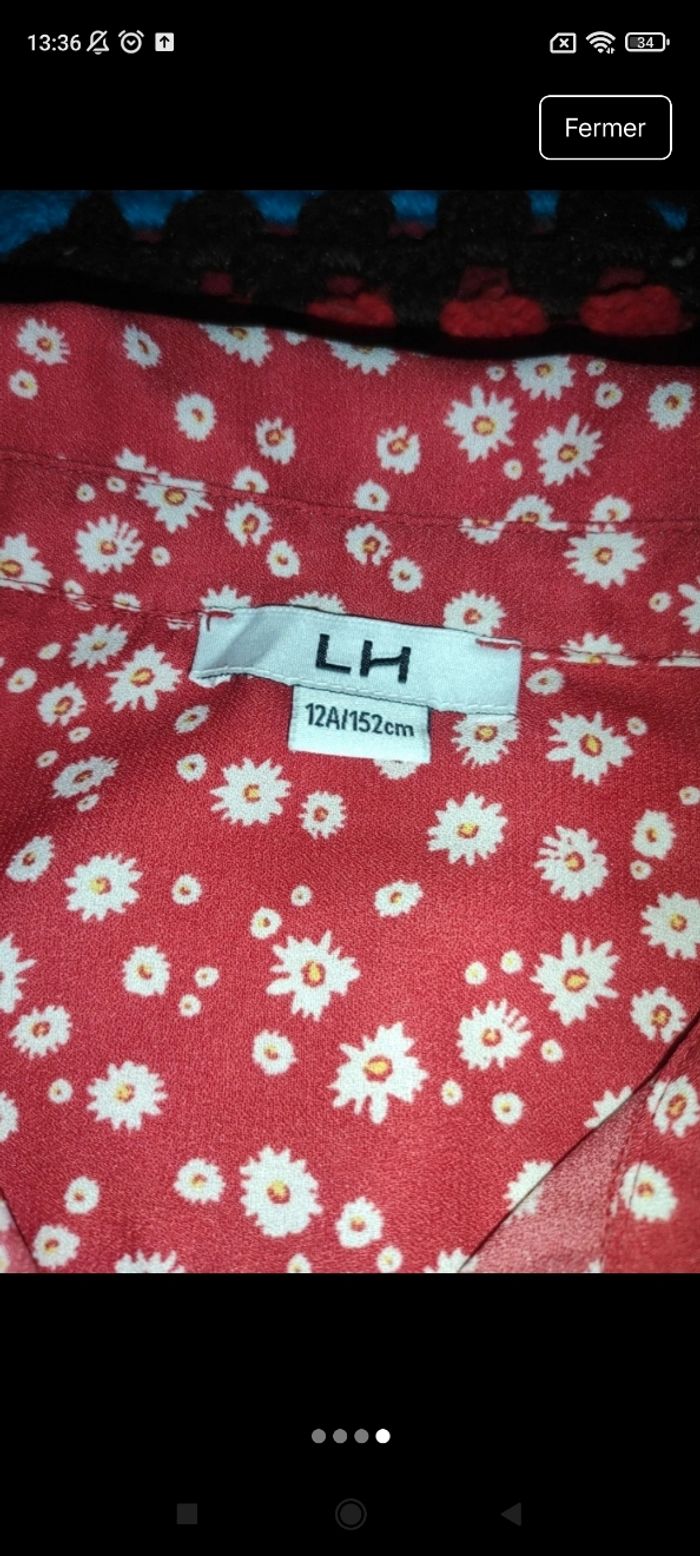 Très jolie haut fille e8 - photo numéro 2