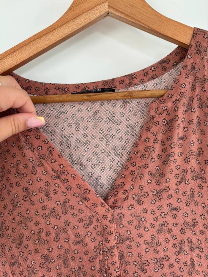 Robe bohème terra cota bonobo taille L - photo numéro 6