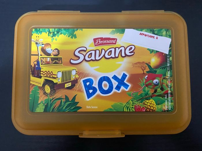 Boîte à goûter Brossard savane box