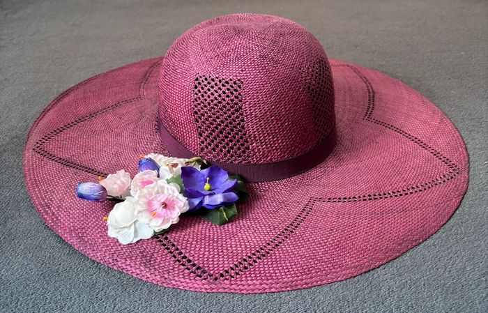 Chapeau en paille Miss Helen - photo numéro 2