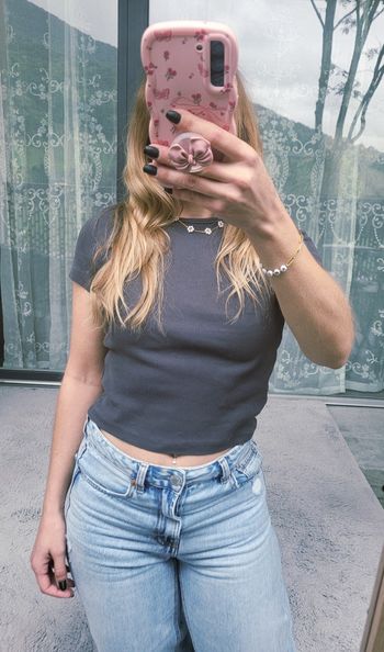 T-shirt gris basique