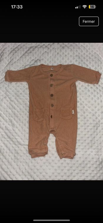 lot vêtements bébé fille 1 mois