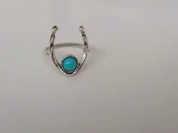 Bague argentée tendance en acier inoxydable