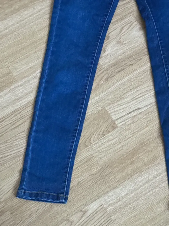Jeans skinny 14 ans tape à l’oeil 164 cm - photo numéro 3
