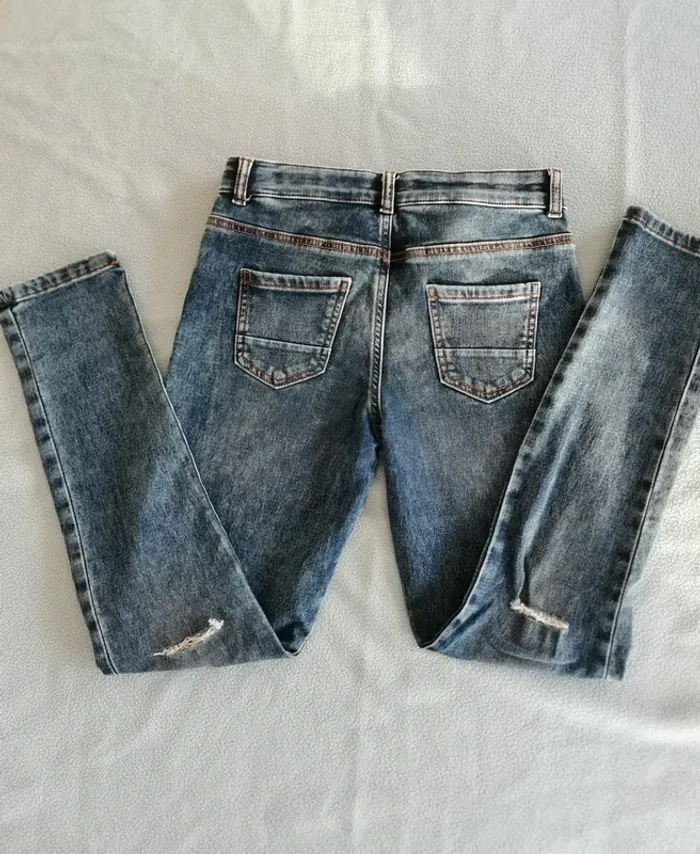 Jean skinny 12 13 ans neuf sans étiquette - photo numéro 2