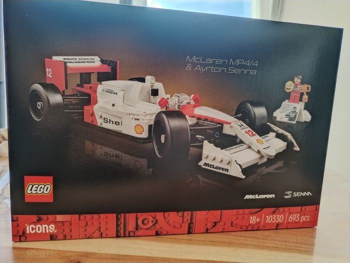 LEGO Icons 10330 – McLaren MP4/4 & Ayrton Senna – Neuf et scellé 🏁 - photo numéro 2