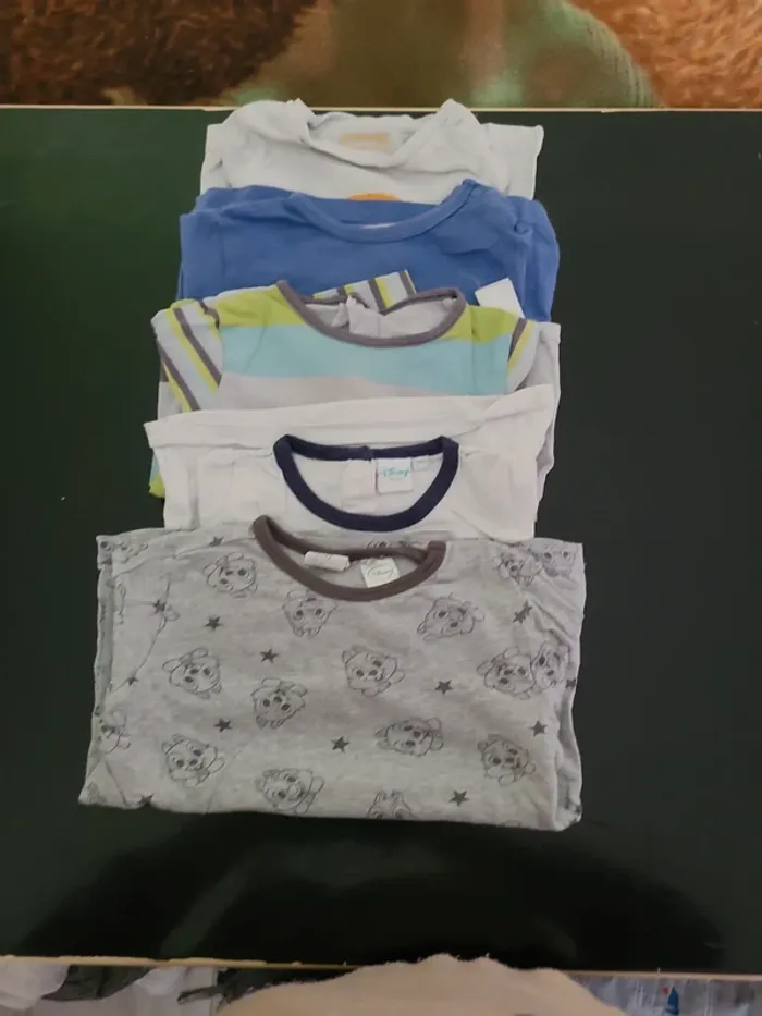 Lots  de 5 t-shirts