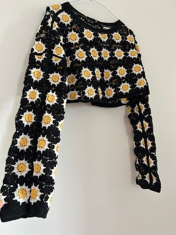 Pull en crochet 