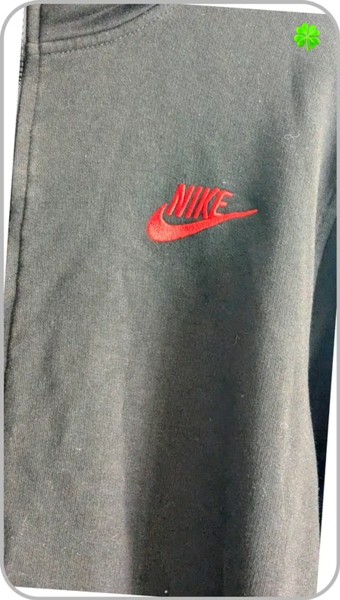 Sweat à capuche homme zippé N*ke XL - photo numéro 3