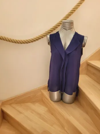 Haut fluide sans manche femme taille 38