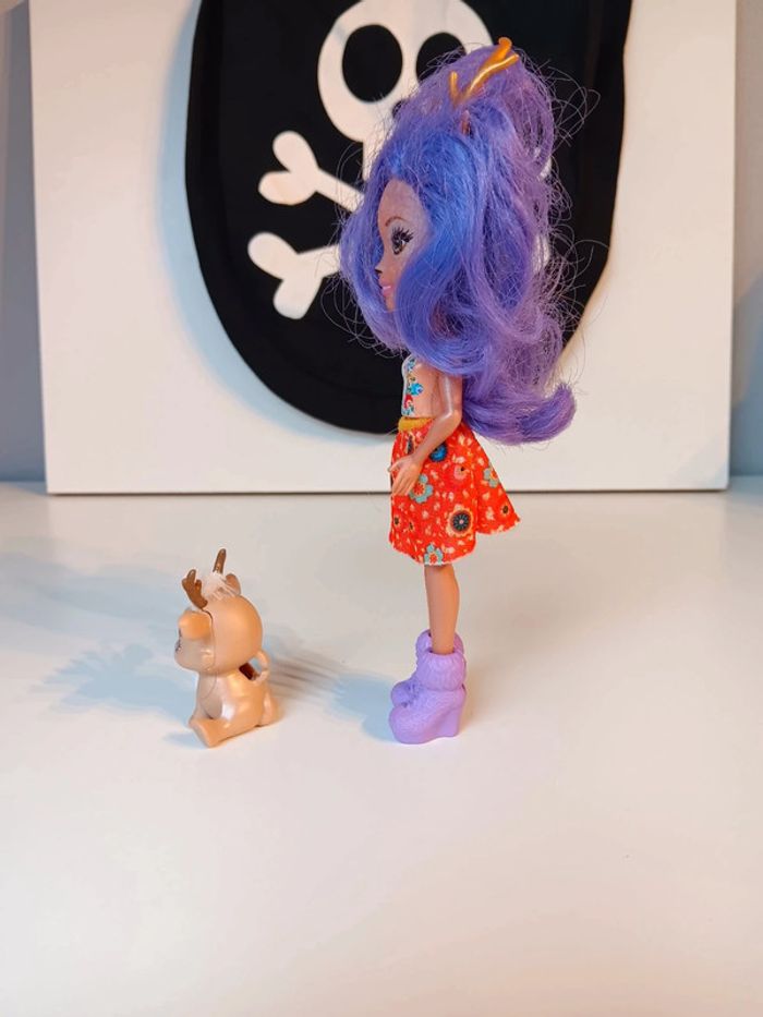 Figurine mattel enchantimals son animal biche - photo numéro 2