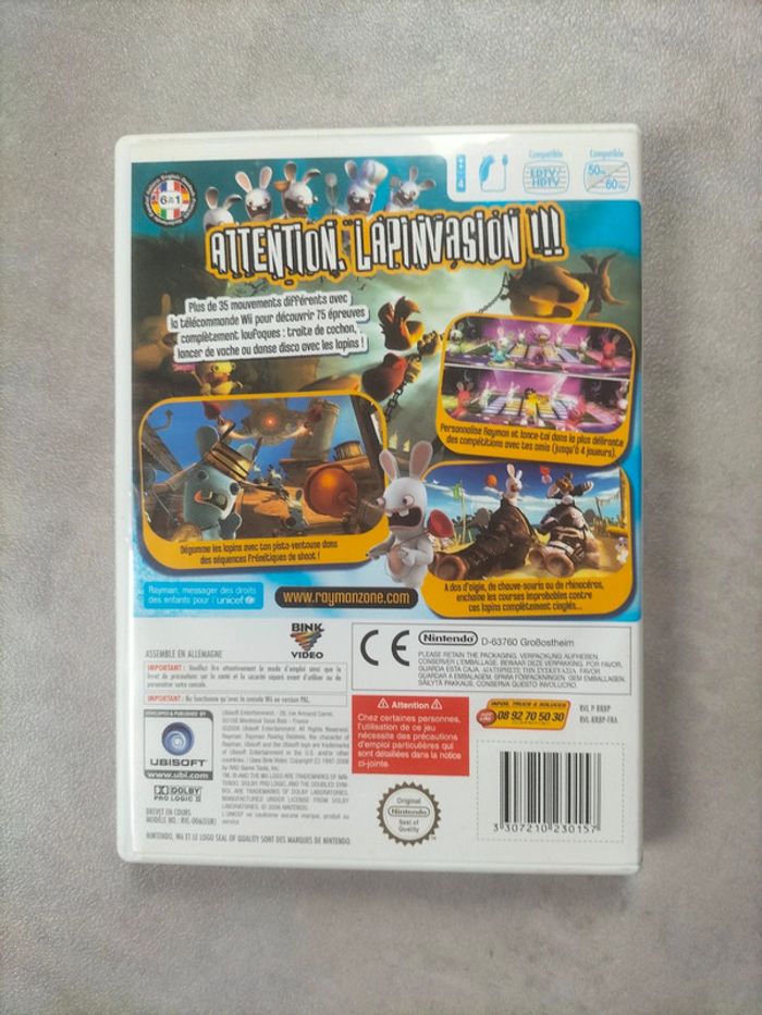 Rayman contre les Lapins Crétins – Wii - photo numéro 2