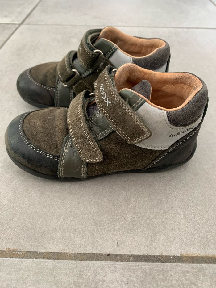 Bottines kaki Geox taille 25 - photo numéro 3