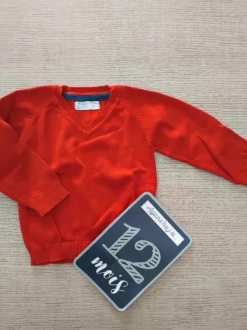 Pull 9/12 mois / 72-76 cm